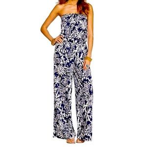 Lilly Pulitzer Size Medium Jumpsuit In The Groove